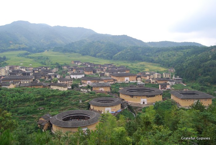 福建土楼。