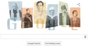 谷歌庆祝94周年。法里德·肖基的生日。