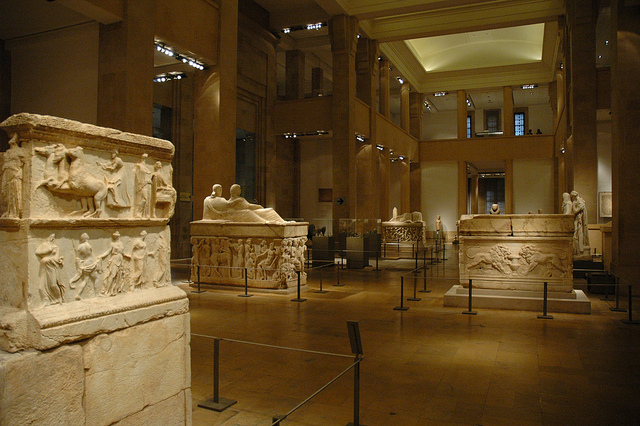 黎巴嫩国家博物馆内部|图片来自Flickr