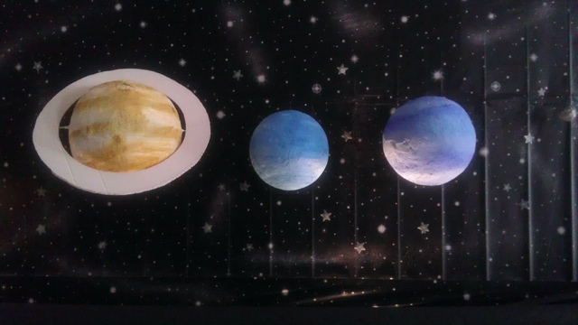 土星，天王星，海王星图像，由梅利莎·阿德雷特（Melissa Adret）（模型）通过Flickr（CC By 2.0）