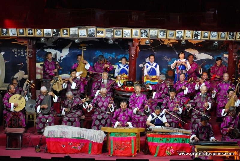 中国纳西族管弦乐队。
