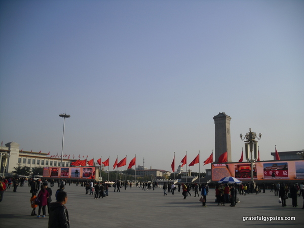 天安门广场——中国的心脏。