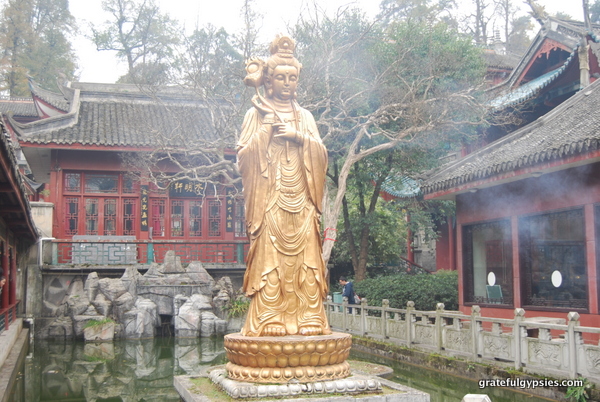 在贵阳Hongfu庙。