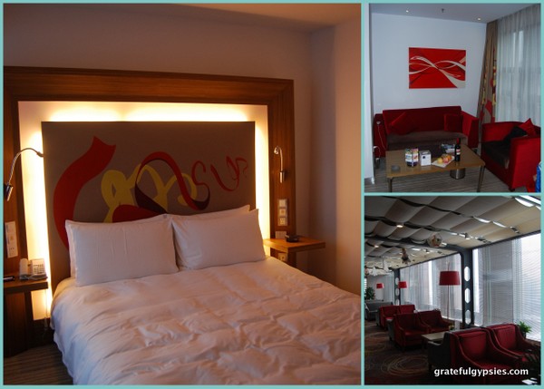 诺富特的套房。