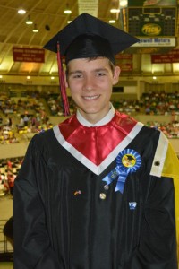 我在阿肯色州高中毕业!