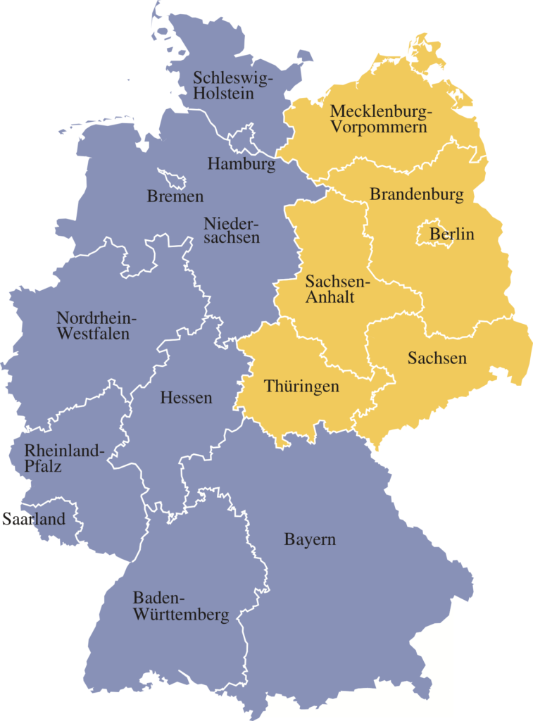 Superwahljahr -Bundesländer德国