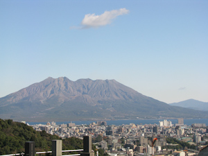 火山Sakurajima