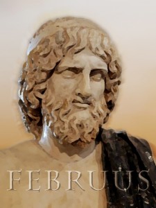 罗马神februus的形象。由Supercargo提供。