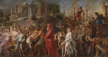 彼得·保罗·鲁本斯的《罗马的胜利》(1630)。维基共享资源提供。