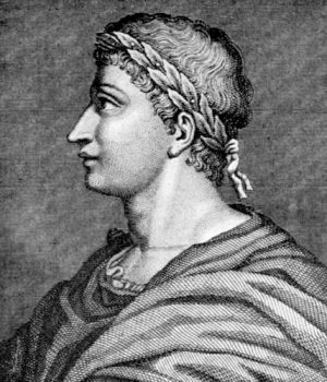 拉丁诗人Ovid。由Wikimedia Commons提供。