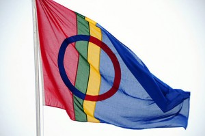 saami_flag，_tromsø_norway
