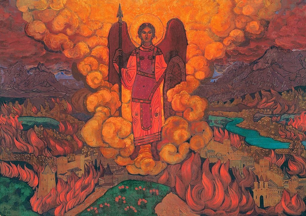 最后由尼古拉斯Roerich天使
