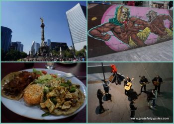 街道，节拍和吃 - 墨西哥城